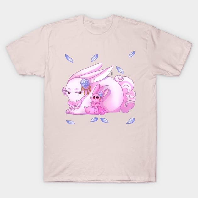 Bunny Family T-Shirt by darklightlantern@gmail.com